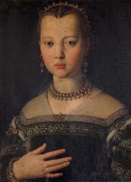 Agnolo Bronzino Portrait of Maria de'Medici oil painting picture